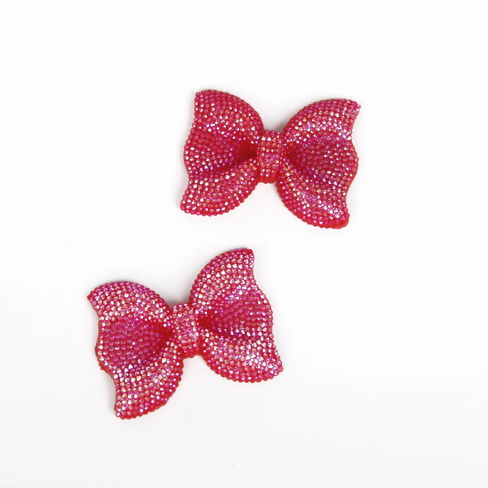 David accessories 53x41 мм ab цвет бантом 3d Смола бант для волос аксессуары для DIY повязка на голову аксессуары для головных уборов, 25Yc2270 - Цвет: 137786BE4B35