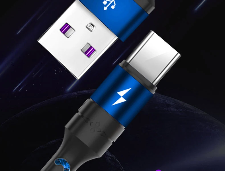 Usb type C супер быстрый 5A для huawei mate 20 Pro Honor 10 супер быстрое зарядное устройство Micro USB Плетеный USB кабель 5A QC3.0 Быстрая зарядка