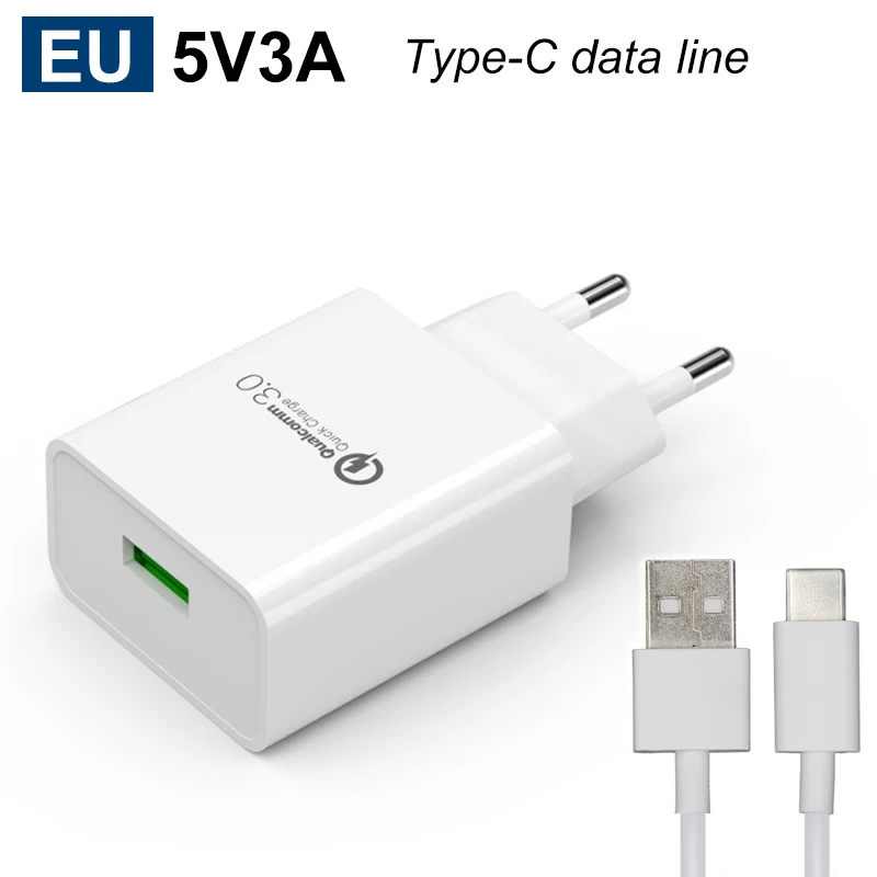 YILIZOMANA быстрое зарядное устройство Быстрая зарядка USB QC 3,0 EU US Разъем для iPhone 6 7 8 X XS Xiaomi Mi 8 HuaWei mate 20 Pro Зарядка для телефона