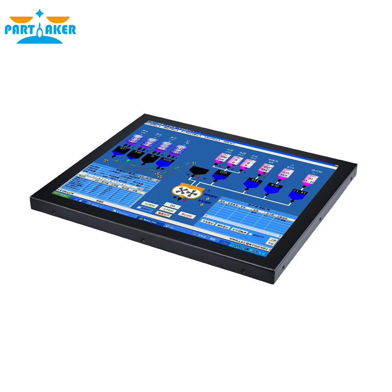Partaker Elite Z16 Touch Panel PC 19 Inch LED Large Intel Core I5 4200U 2G RAM 32G SSD with 5 Wire Resistive Touch Screen enlarge