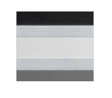 white-grey-black Китайская Фабрика элегантные популярные Зебра жалюзи двухслойные трехцветные рольставни и занавески ткань занавески окна занавески - Цвет: white-grey-black