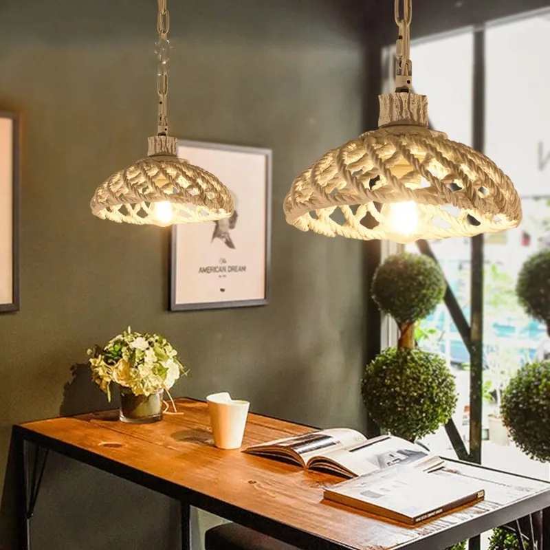 Американский кантри креативный Ретро Лофт подвесной светильник бар Caffee Ресторан гостиная декоративная лампа
