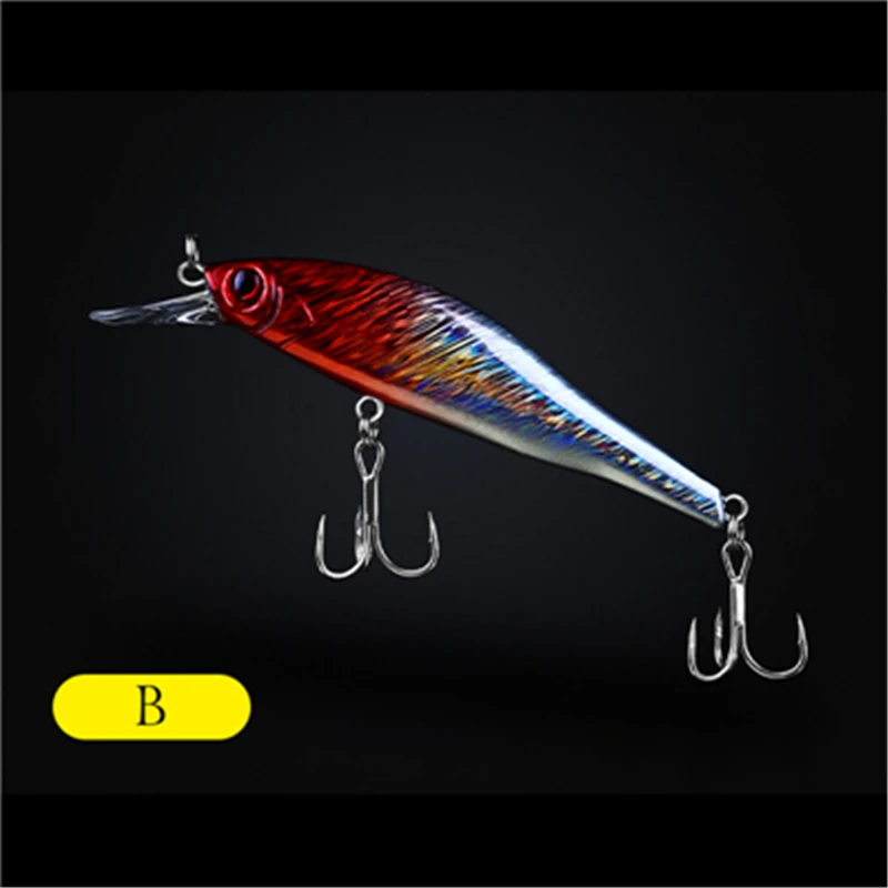 Искусственная жесткая Приманка Minnow разноцветная бионическая бросающая