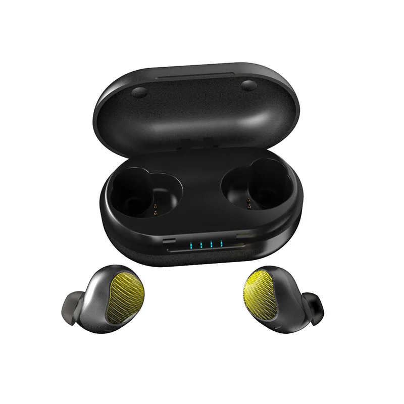 TWS Bluetooth 5 0 наушники с сенсорным управлением беспроводные зарядным устройством
