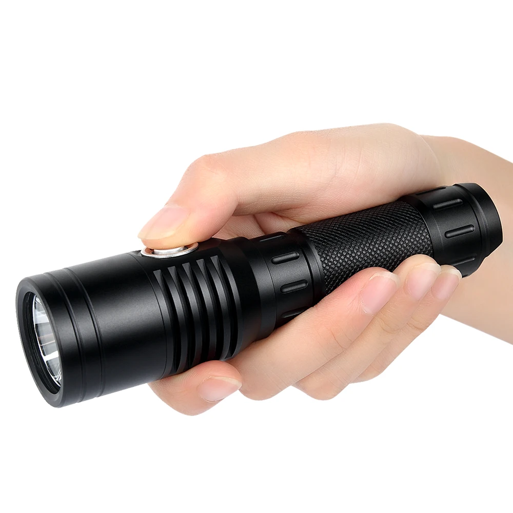 Uniquefire 1602 перезаряжаемый фонарик: XM L2 LED 1000 люмен Водонепроницаемый USB фонарик
