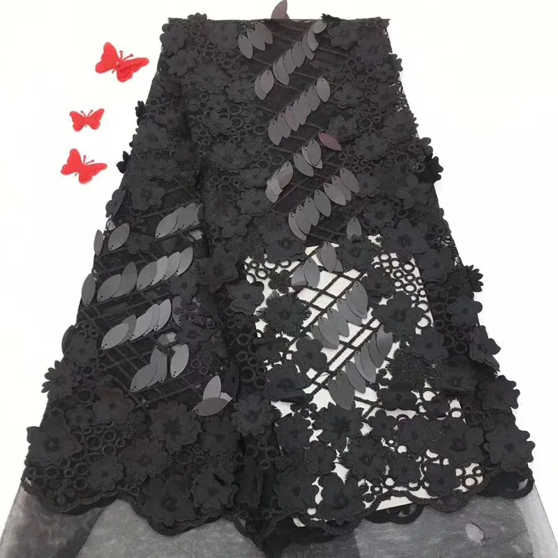 

African Lace Fabric 2018 High Quality Lace Swiss Voile Lace In Switzerland Dry Lace Fabrics African Dresses For Women DP307