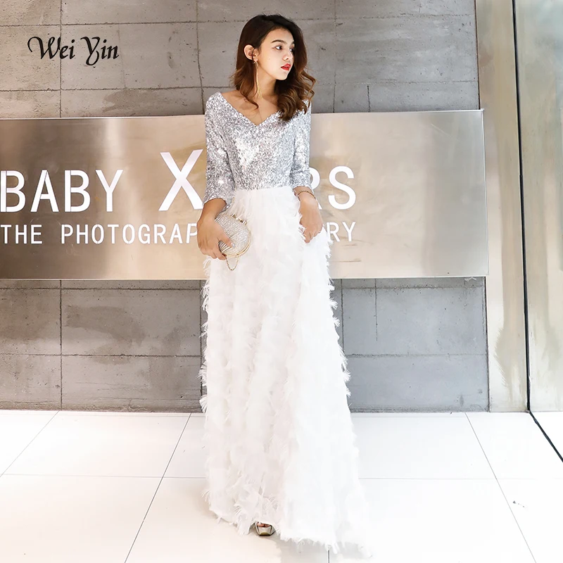 На каждый день wei Инь (железная Гуаньинь) Robe De Soiree 2021 Новое Элегантное платье