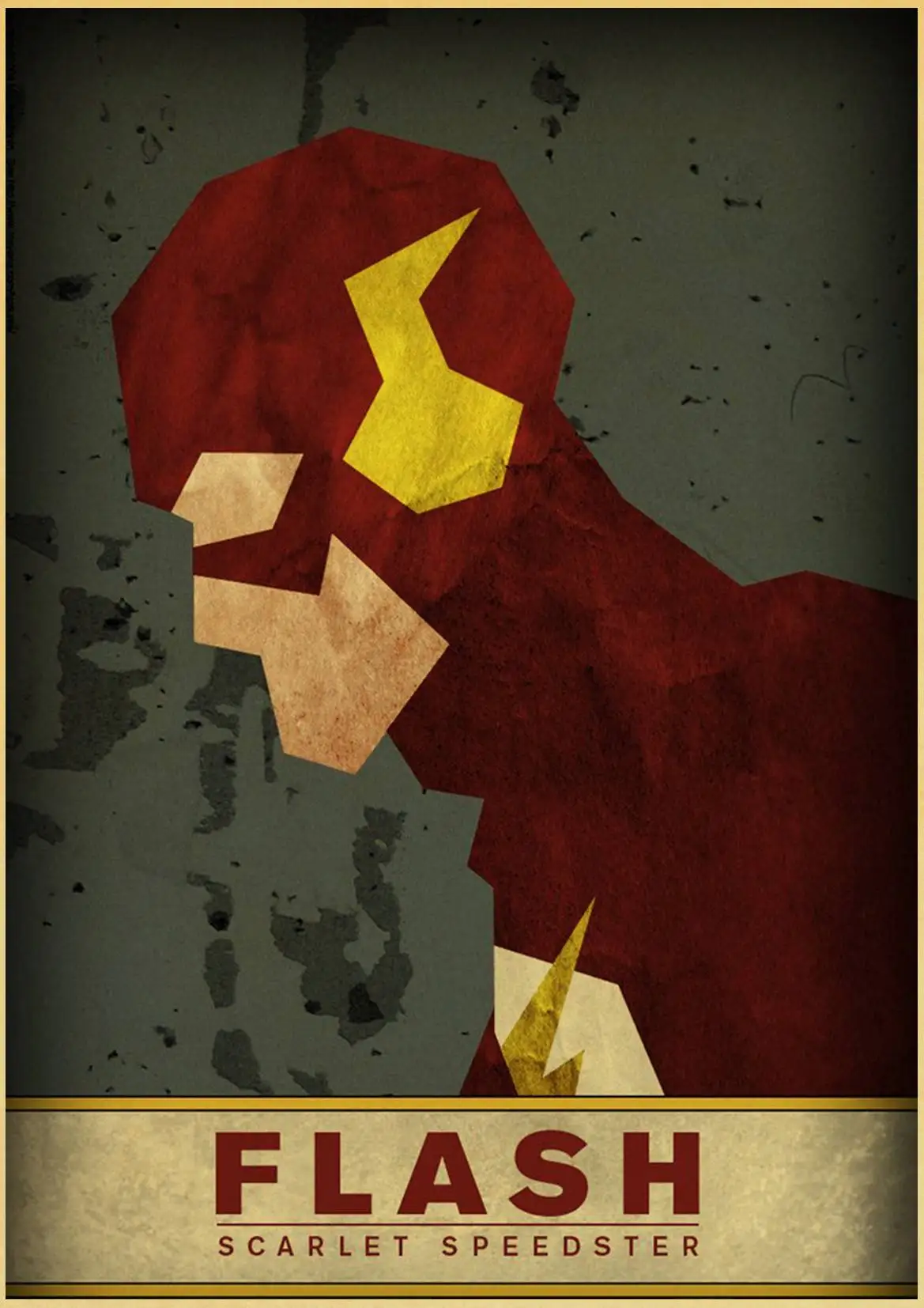 Мультфильм Мстители из комиксов Marvel Супер Герои фильм Супермен Бэтмен флэш плакат стены искусства живопись Детская комната Декор