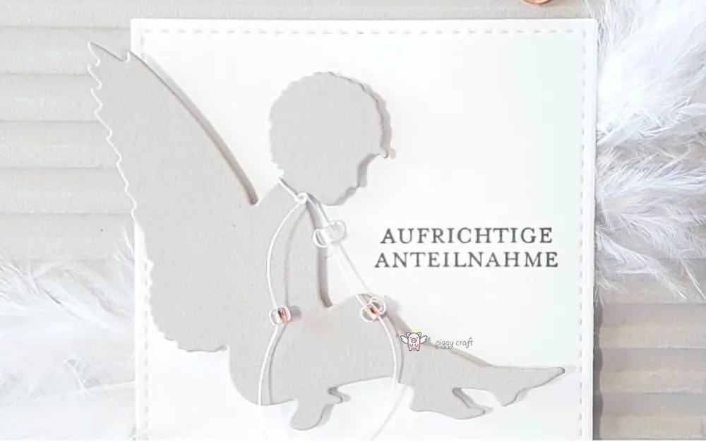 Металлические Вырубные штампы форма для вырезания детский Ангел скрапбукинг