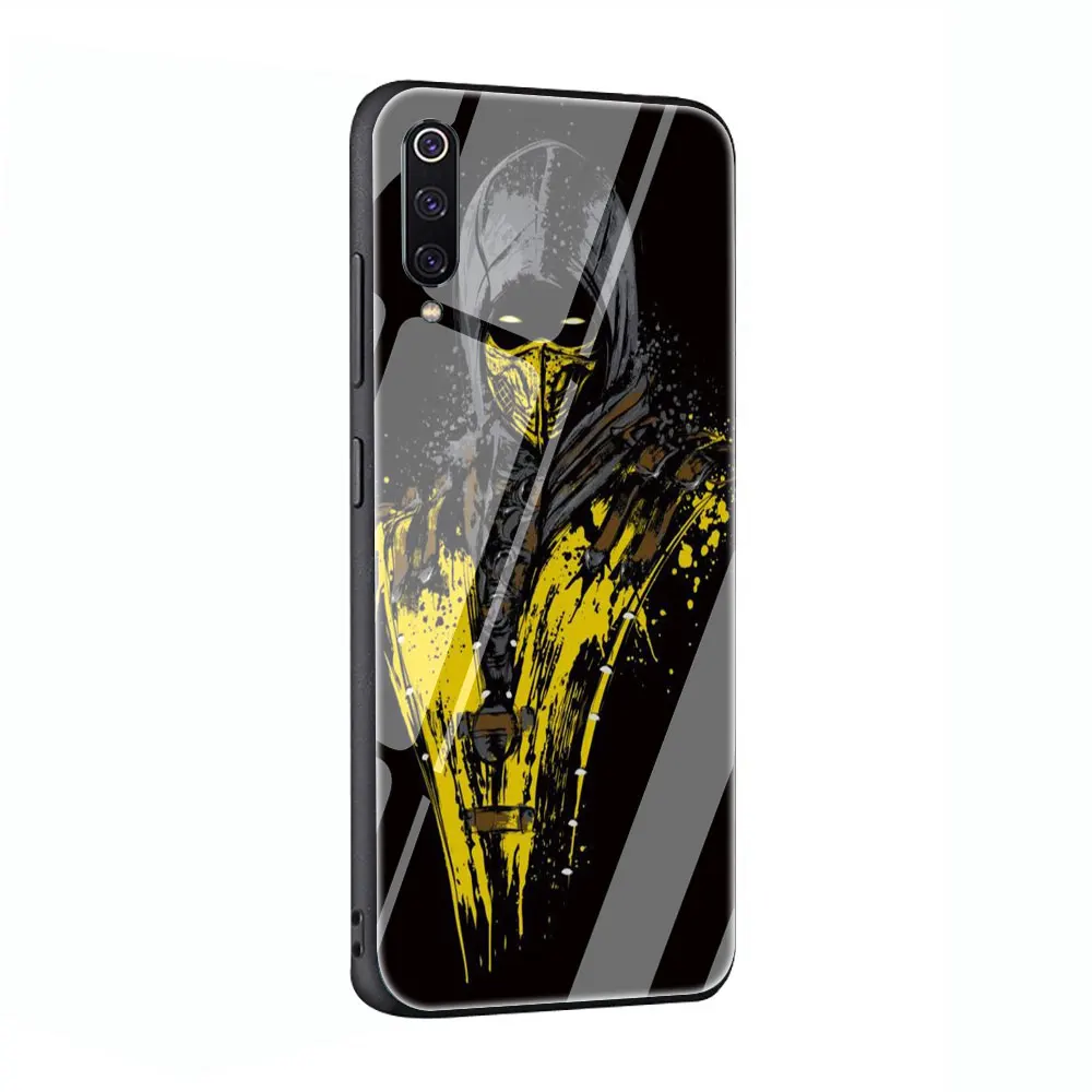 G12 Чехол для телефона Scorpion In More Kombat из закаленного стекла для Xiaomi mi 8 9 Red mi 4X 6A Note 5 6 7 Pro Pocophone F1 - Цвет: G12