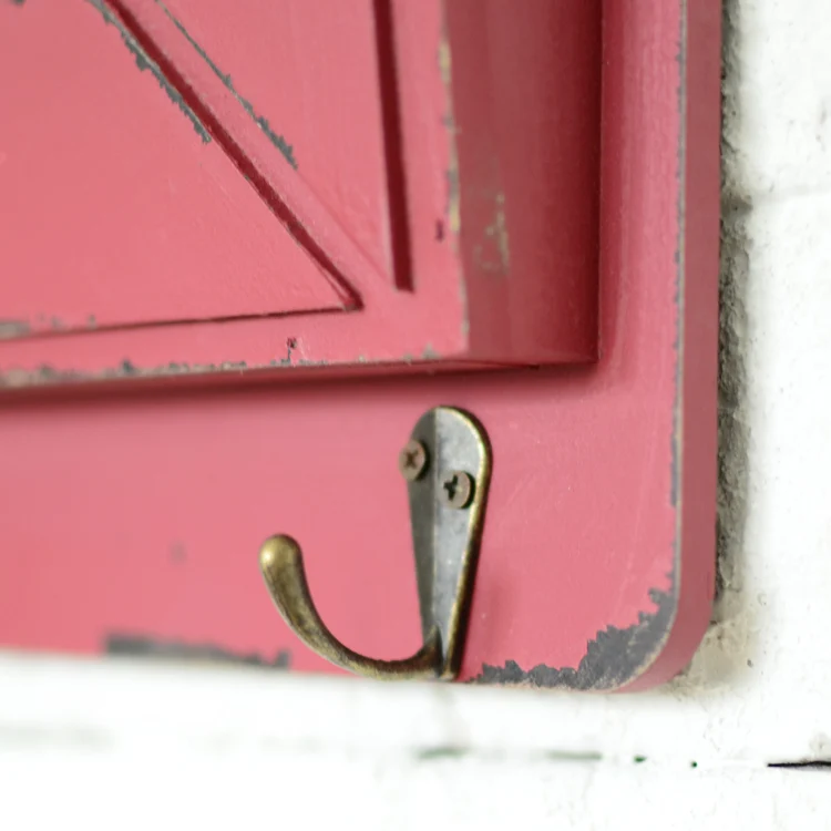 Деревянный настенный крючок Metro для украшения букв железная вешалка ключей