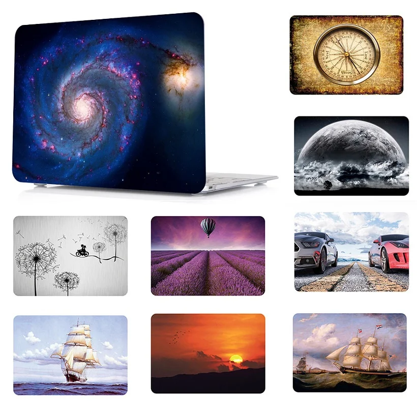 Жесткий Чехол для ноутбука Apple Macbook Air 11 13 Pro 15 Retina Touch Bar & ID 12 16 дюймов 2020|Сумки и
