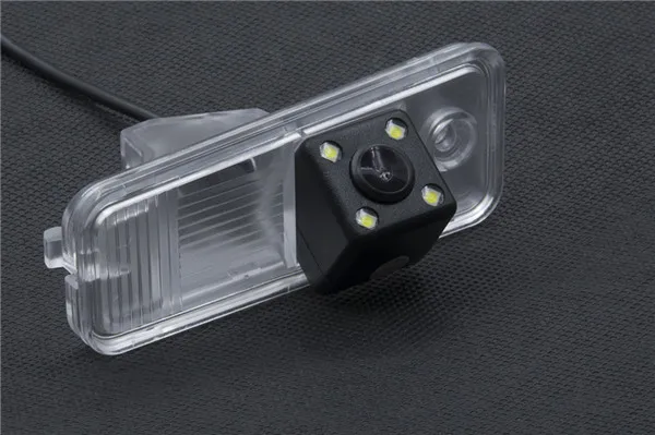 4LED водонепроницаемая CCD Автомобильная камера заднего вида резервная для