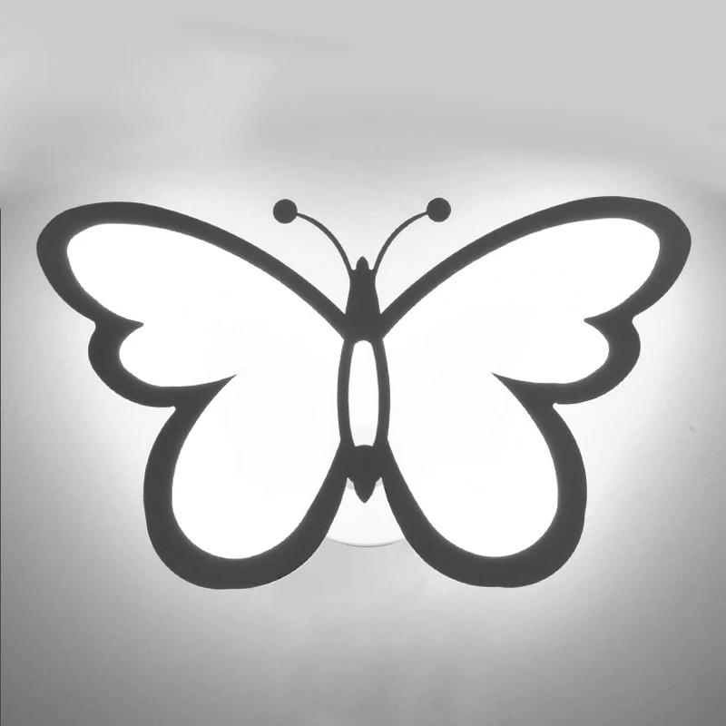 Светодиодсветодиодный настенные лампы в скандинавском стиле комнатные