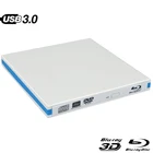 Внешний оптический привод Bluray USB3.0, 3D проигрыватель, BD-RE, Запись DVD +-RW DVD-RAM для ноутбуков и Mac