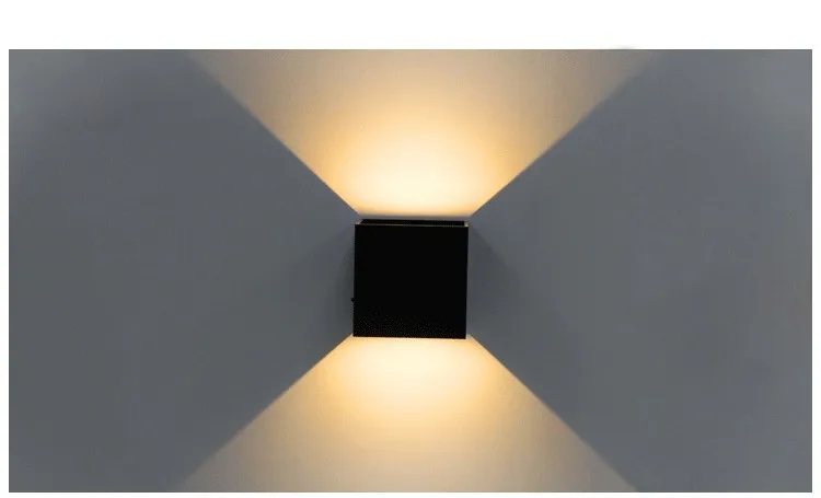 Современный светодиодный настенный светильник для ванной комнаты спальни 10 Вт