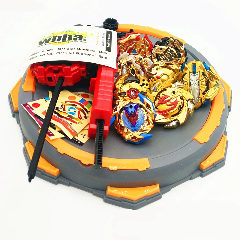Beyblade Burst игрушки с пусковым устройством стартер и арена игрушка Металл Fusion Бог спиннинг Топ bayblade Blade лезвия игрушки