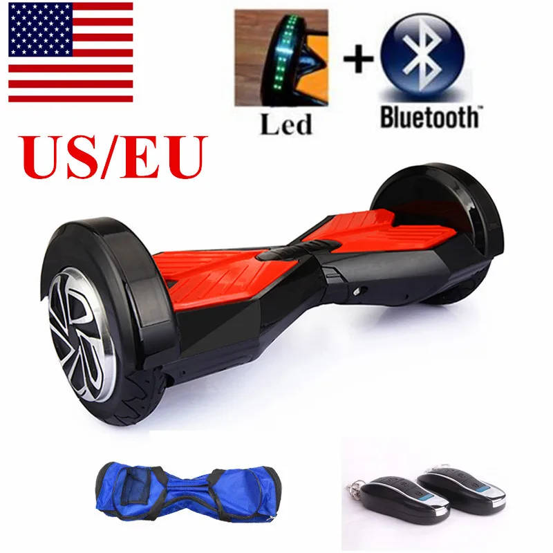 8 дюймов ХОВЕРБОРДА Bluetooth постоянный Электрический скутер Smart Баланс наведите