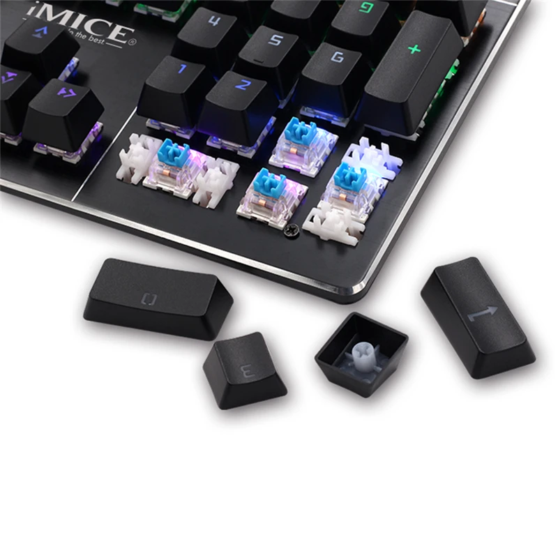 Игровая клавиатура Apedra 104 клавишная механическая RGB синий переключатель со