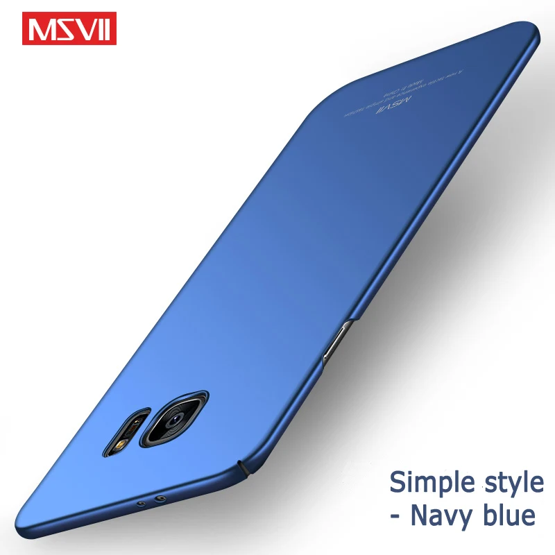 Чехол для Samsung Galaxy S6 Edge матовый чехол Msvii Жесткий из поликарбоната S 6 чехлы|cover for