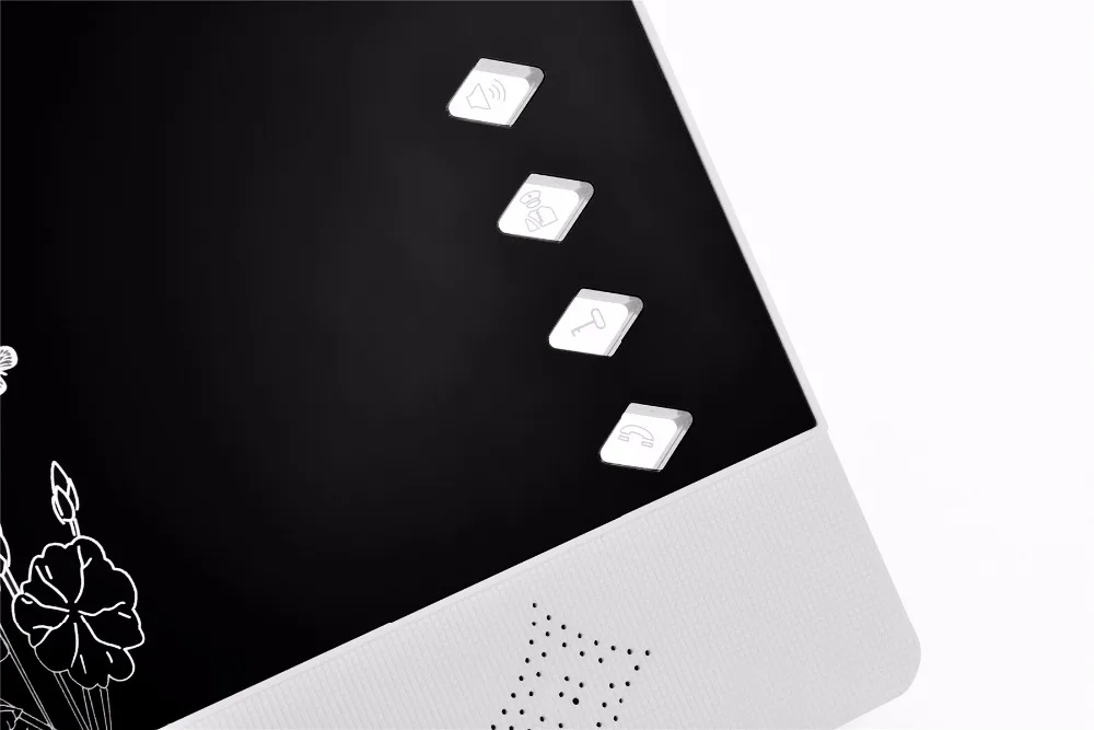 

SmartYIBA 3 Units Household Doorphone Door Bell Intercom Kits Multi-Apartment Video Door phone Intercom System