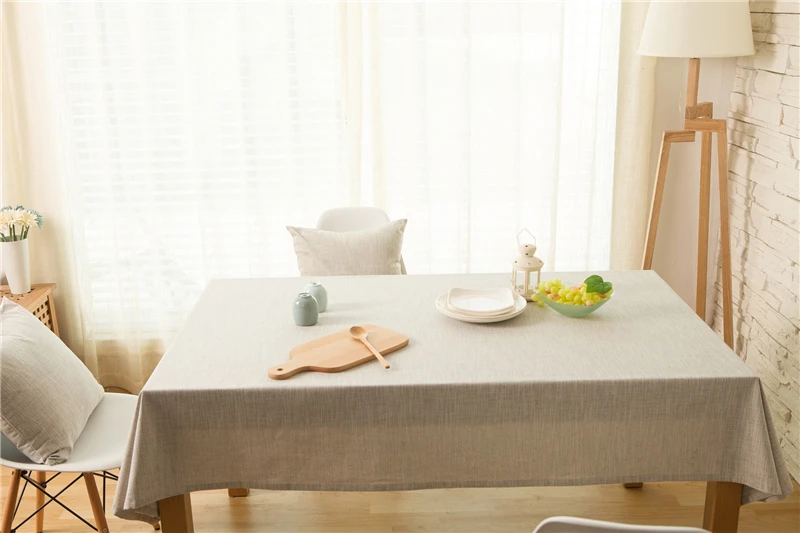 JapaneseCotton льняная прямоугольная скатерть для стола и стола Набор бегуна Mantel Toalhas De Mesa крышка микроволновой печи Декор