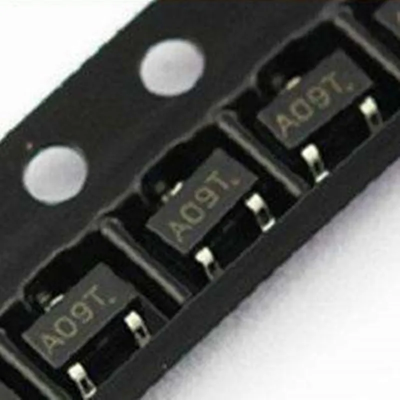 

1000 шт., AO3400, AO3400A, A09T, SOT-23 N-CHANNEL, транзистор