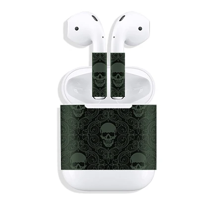 Релиз, защитная виниловая EKIND, наклейка на наушники для Apple AirPods, съемная клейкая декоративная наклейка, пленка на голову - Цвет: 084
