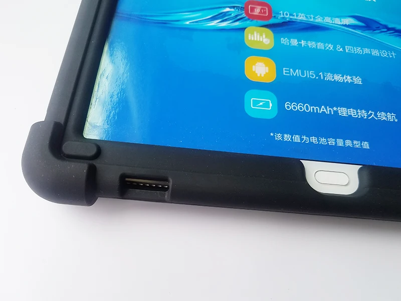 Силиконовый чехол MingShore для huawei MediaPad M3 Lite 10 10,1 дюймов BAH-AL00 Прочный чехол для huawei M3 Lite 10 BAH-W09 чехол для планшета