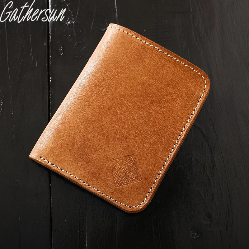 Кожаный маленький кошелек оригинальный дизайн кожаный Ретро Держатель для карт