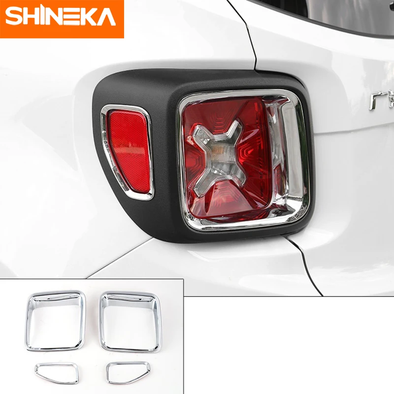 SHINEKA для Jeep Renegade 2016-2018 автомобильный внешний ABS задний светильник декоративная