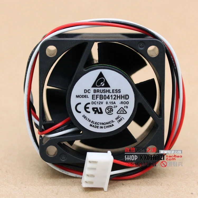 Бесплатная доставка EFB0412HHD -R00 ROO 4 см 40 мм 4020 12 В 3600 а для Huawei 5600 H3C серверные Охлаждающие вентиляторы осевые