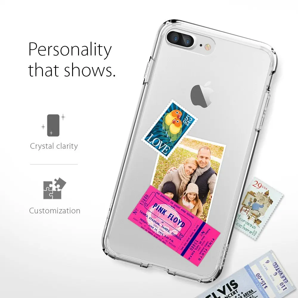 100% Оригинальные ультрагибридные Чехлы SPIGEN [2-го поколения] для iPhone 8 Plus / 7 (5 5 дюйма)