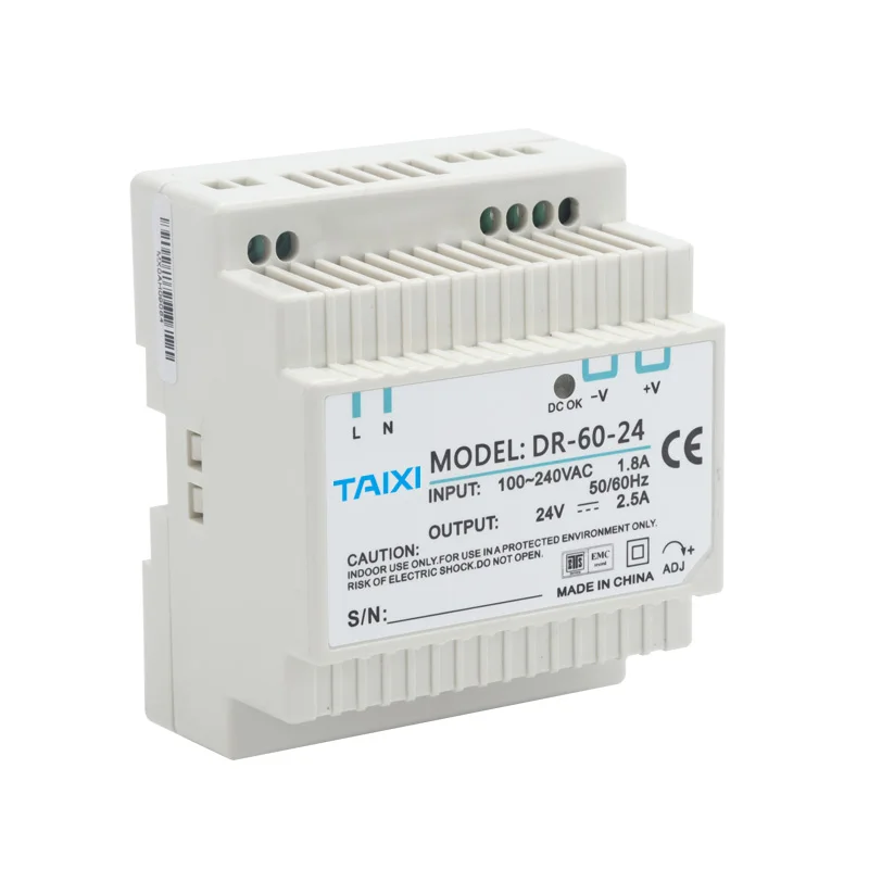 Монтажный импульсный источник питания DIN Rail трансформатор от AC110V/220V/230V до