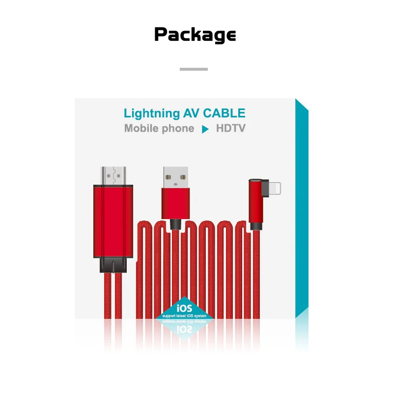 Lightning Sync к HDMI монитору ТВ проектор изогнутая вилка 1080p HD большой игровой экран 1 8 м
