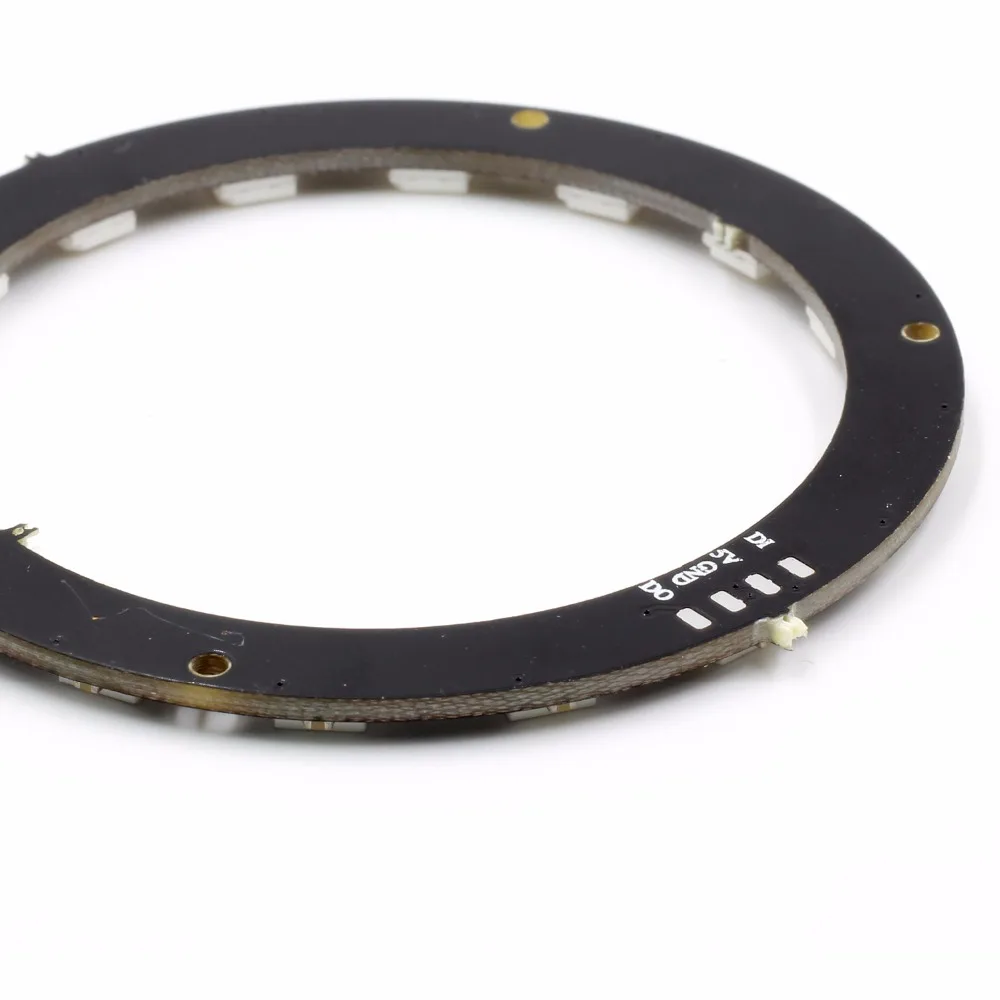 16 бит X WS2812 5050 RGB светодиодный кольцевой светильник со встроенными драйверами |