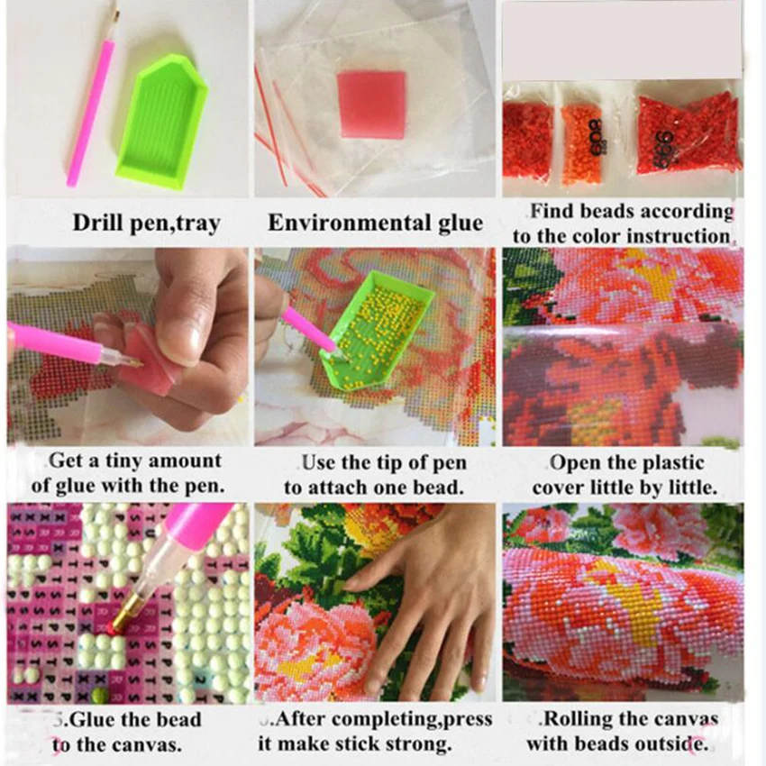 2020 Новый Рождественский подарок 5d алмазная картина полная с часами Санта Клаус