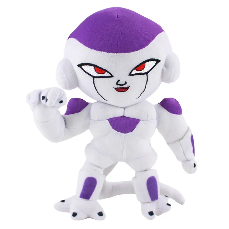 freeza 3 стиля 24-25 см Аниме Драконий жемчуг Z плюшевые игрушки Вегета ячейки Frieza Мягкие плюшевые куклы - Цвет: freeza