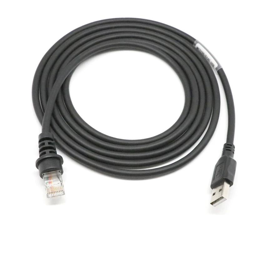 Новый USB-кабель длиной 6 футов для Metrologic MS9520 MS9540 MS3580 MS7120 MS1690 54235B-N-3, высокое качество