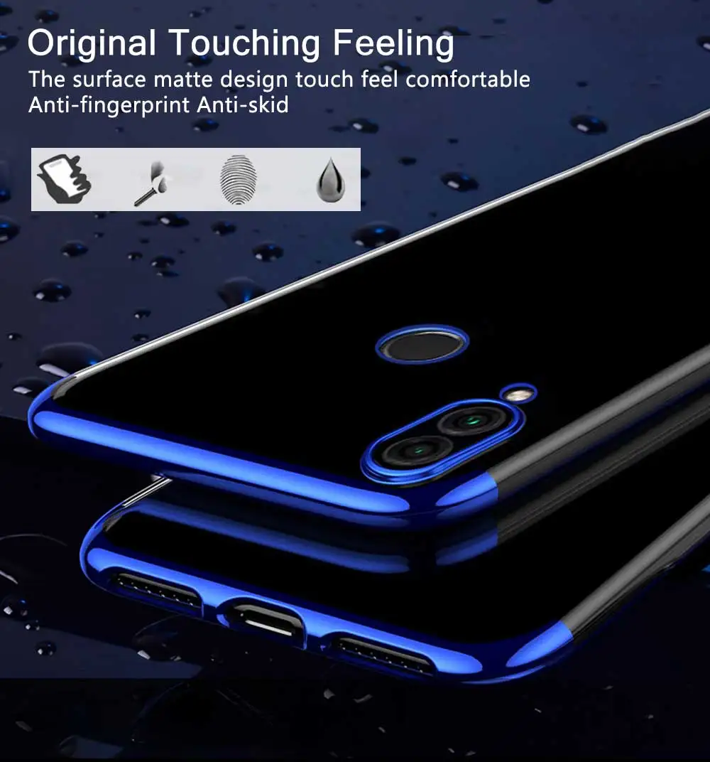 Olhveitra Прозрачный чехол для Xiaomi Redmi Note 7 6 5 Pro Plus 6A S2 Y2 Роскошный бренд Fundas покрытие
