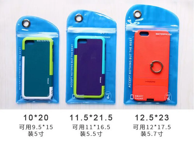 

2000pcs/lot Waterproof Zipper Plastic Retail Hang hole Package bag hang Poly soft for cable smart phone case packaging bag