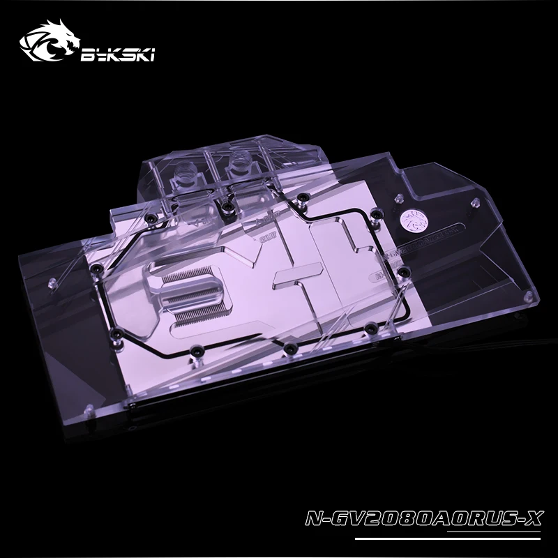 Блок ГП Bykski для GIGA AORUS RTX2080 XTREME 8G с поддержкой технологии | Компьютеры и офис