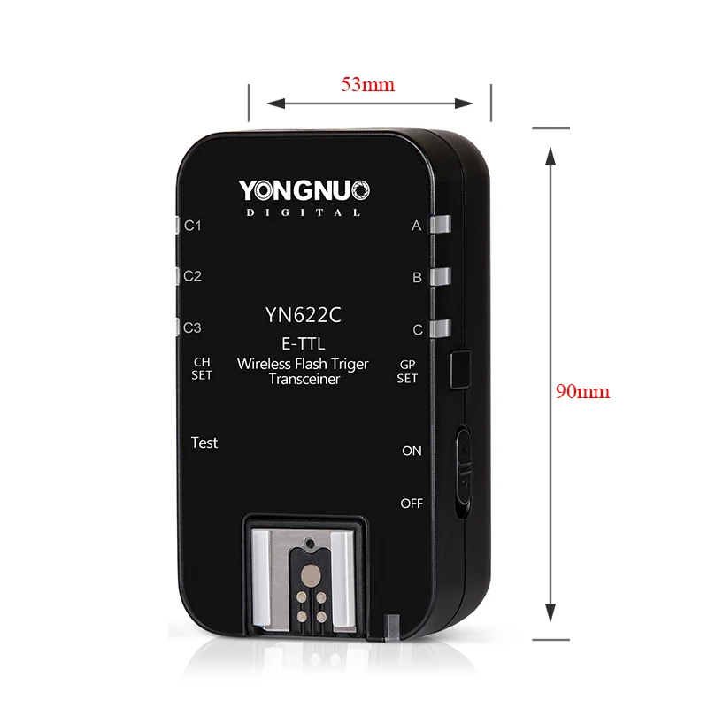 YONGNUO фотовспышка с беспроводным контроллером и триггером для вспышки speedhss 1/8000S +