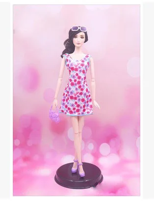 Одежда для куклы; платье; брюки для куклы Барби; 1:6; BBI362 - Цвет: A a dress