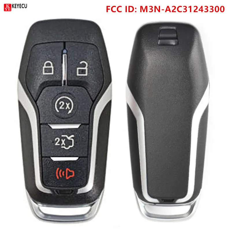 Keyecu M3N-A2C31243300 пульт дистанционного управления Smart Prox ключ чехол 164-R8108 для Ford Fusion Explorer edge Mustang Автомобильный ключ