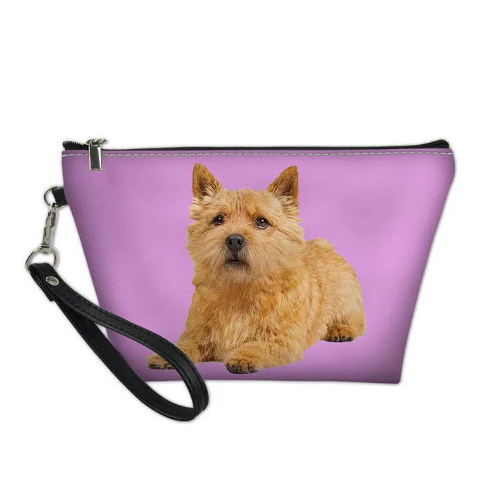 Y3954Z8 FORUDESIGNS Norwich Terrier печать женская косметика Макияж сумка туалетные принадлежности для путешествий Органайзер для дам кисеты косметичка - Цвет: Y3954Z8