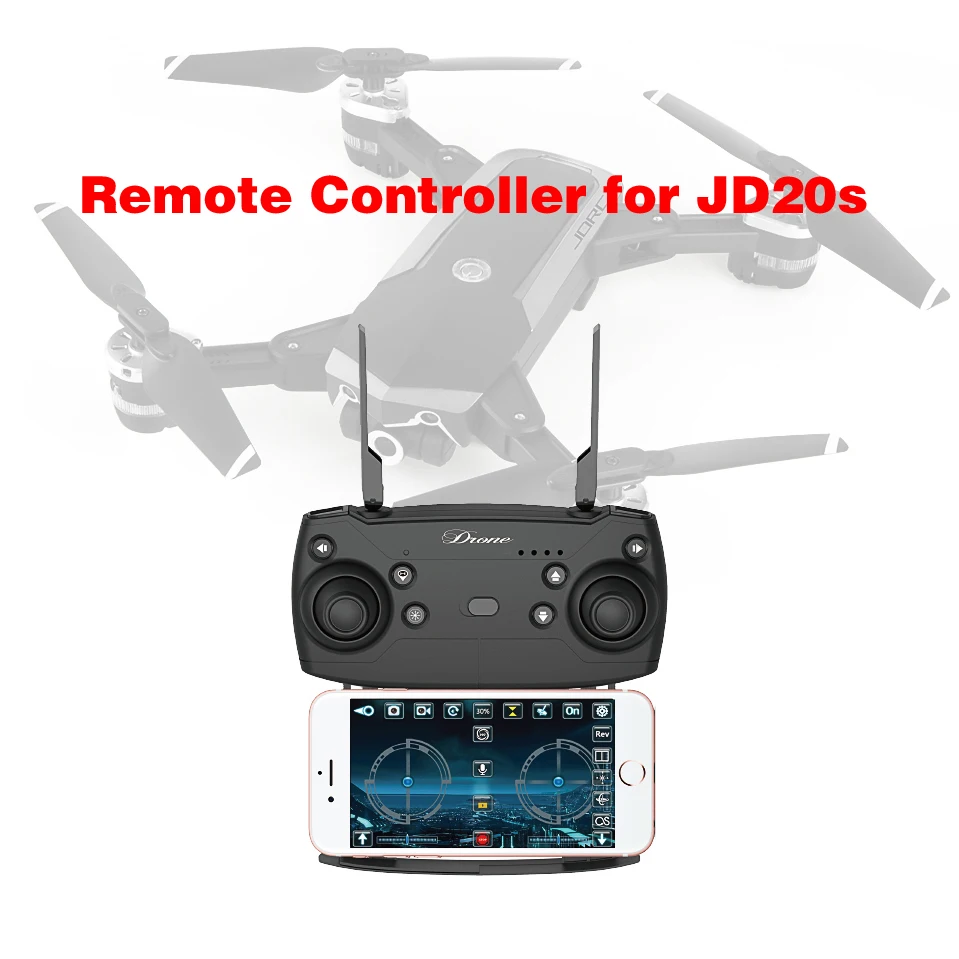 New Arrival Black Remote Controller Transmitter For JD20S RC Quadcopter Spare Parts Accessories | Игрушки и хобби