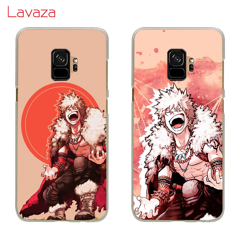 Lavaza аниме Katsuki Bakugou жесткий чехол для телефона для samsung Galaxy A10 A30 A40 A50 A70 M10 M20 M30 крышка