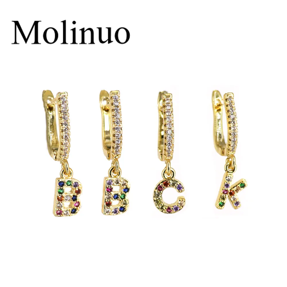 Molinuo оригинальные индивидуальные 26 букв персонализированные ювелирные изделия