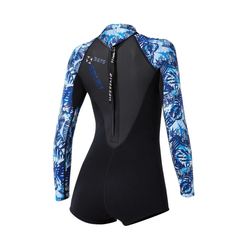 Женский слитный купальник H для серфинга Рашгард на молнии с длинным рукавом